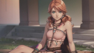 Oerba Dia Thicc из Final Fantasy: детализированное ИИ-порно с соблазнительными формами