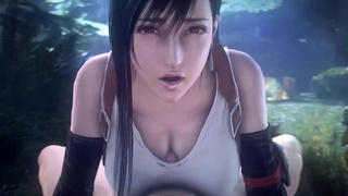 ИИ-порно 3D: подтянутые красавицы Final Fantasy VII в самых разных жарких сценах
